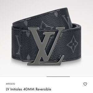 Louis Vuitton Monogram Belt
